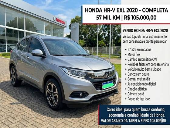 HONDA HR-V 1.8 16V FLEX EXL 4P AUTOMÁTICO